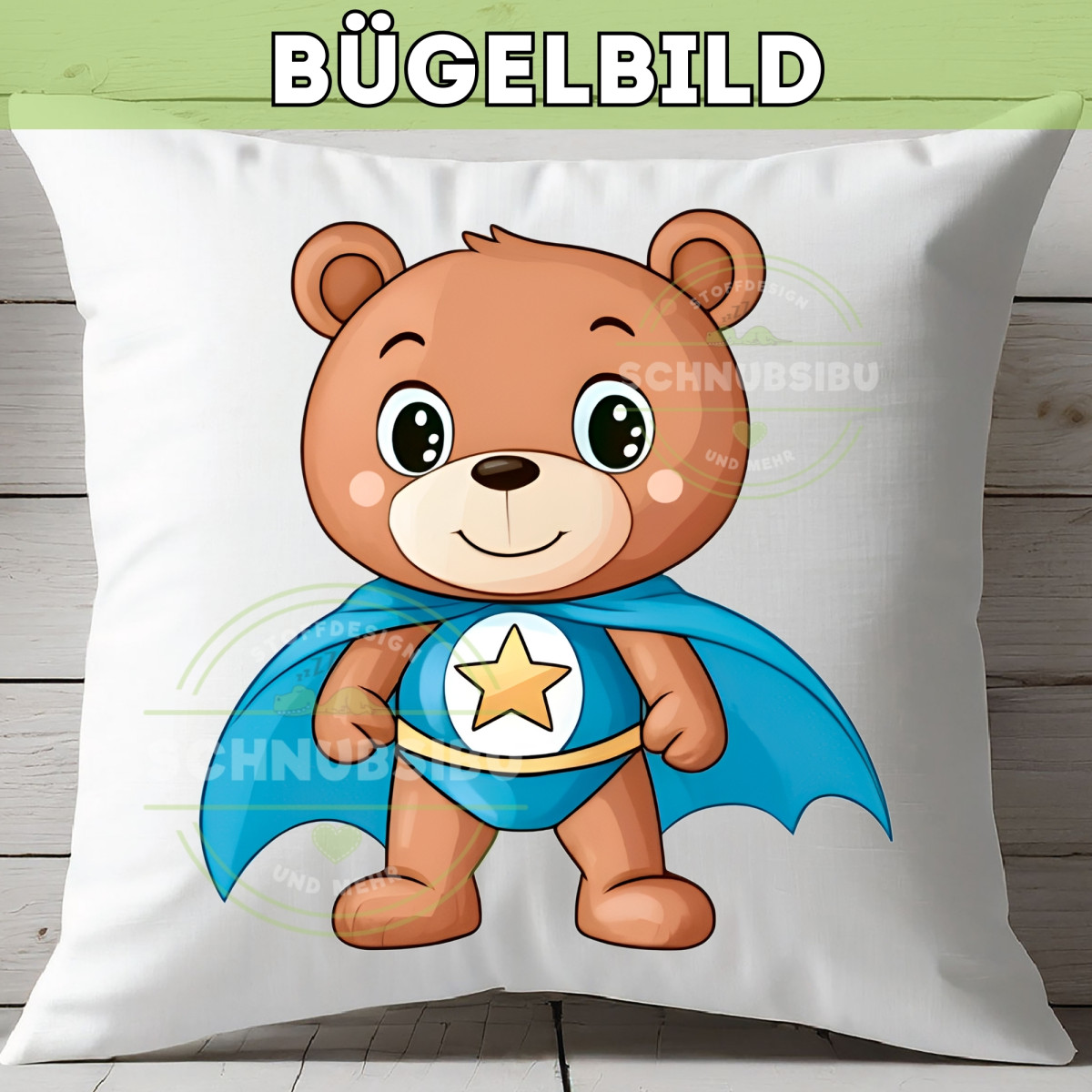 Bügelbild Superhelden Tiere - Affe